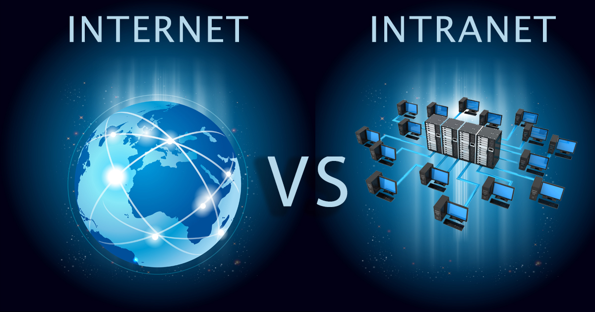 تفاوت اینترنت و اینترانت در چیست ؟